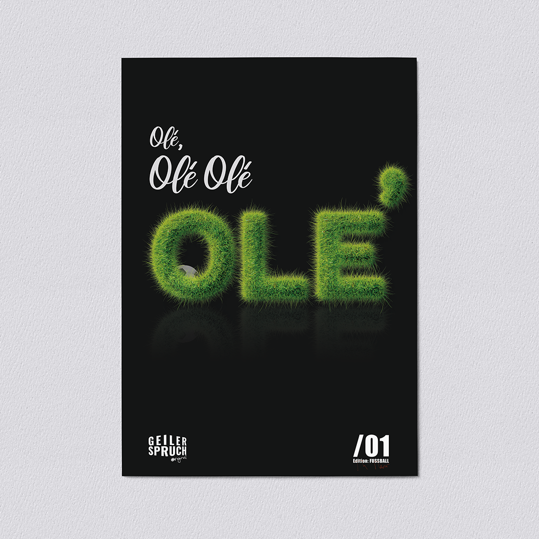 Poster »Olé, Olé Olé Olé«
