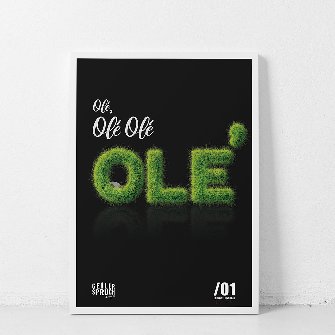 Poster »Olé, Olé Olé Olé«