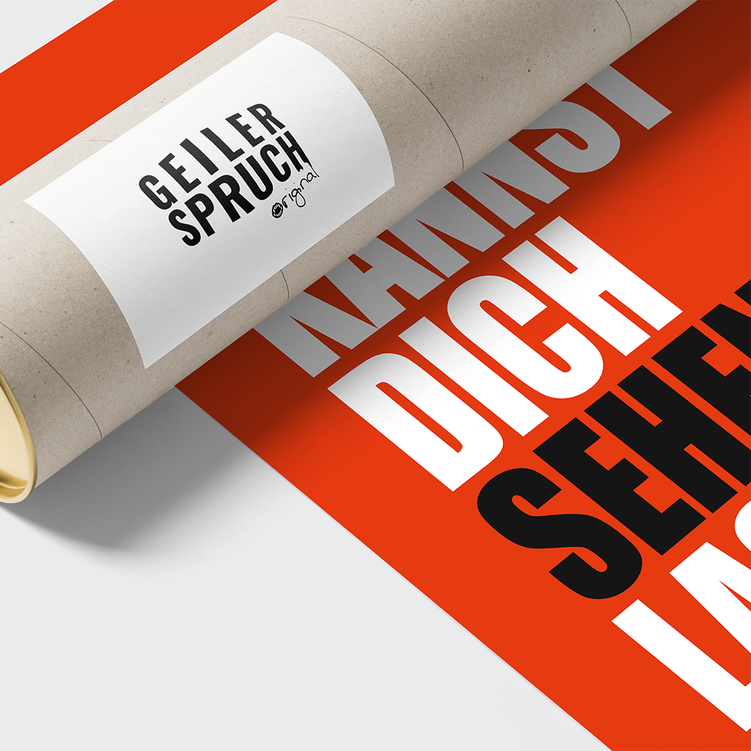 Poster »Du Kannst Dich Sehen Lassen«